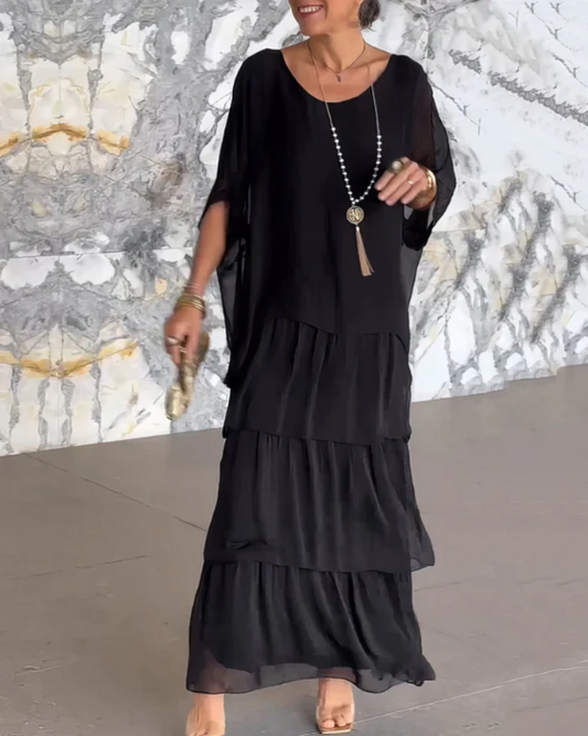 Carolina™ - Elegant Tummy Covering Maxi Dress